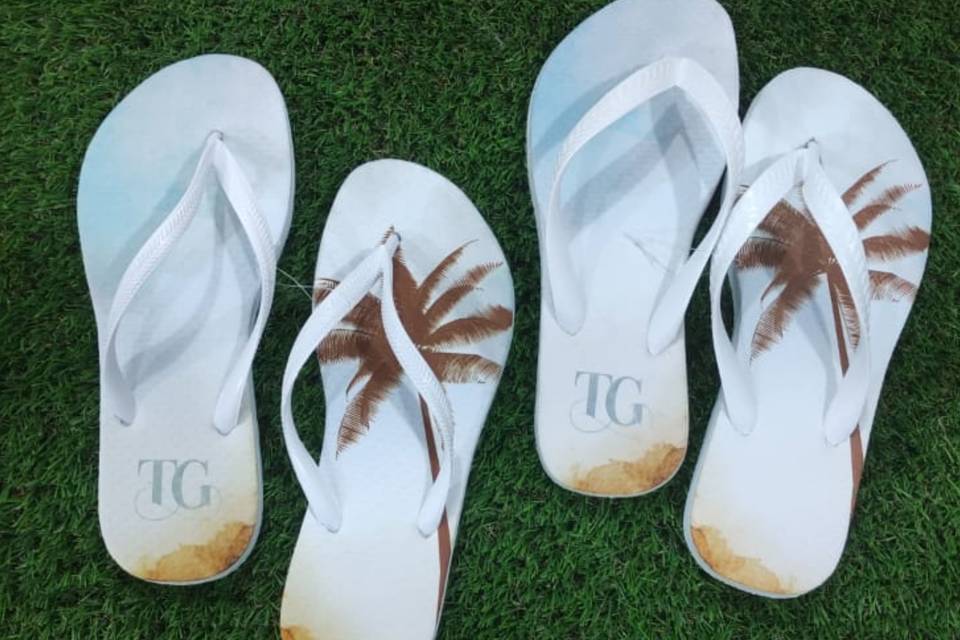 Chinelo casamento