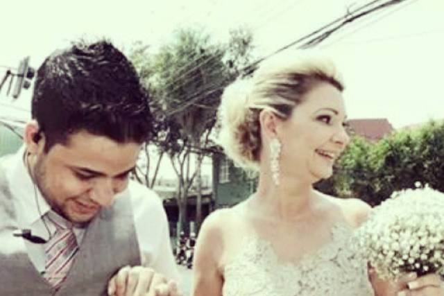 Momento antes da entrada