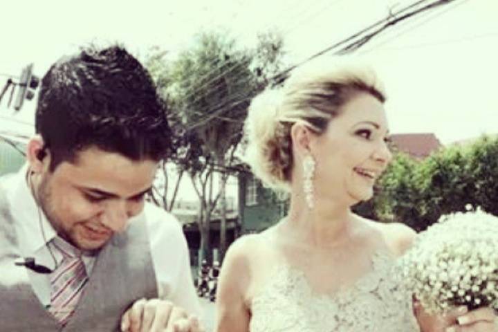 Momento antes da entrada