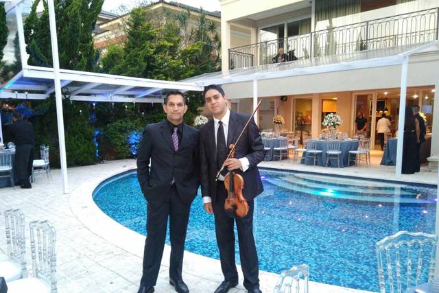 Jantar com piano e violino