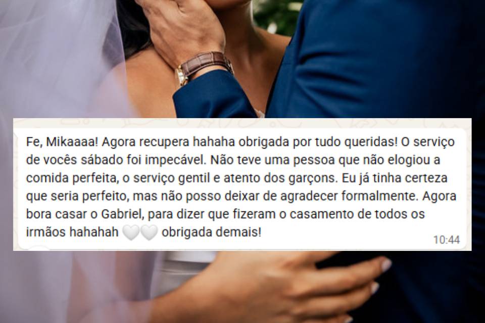 Depoimento noiva Fernanda