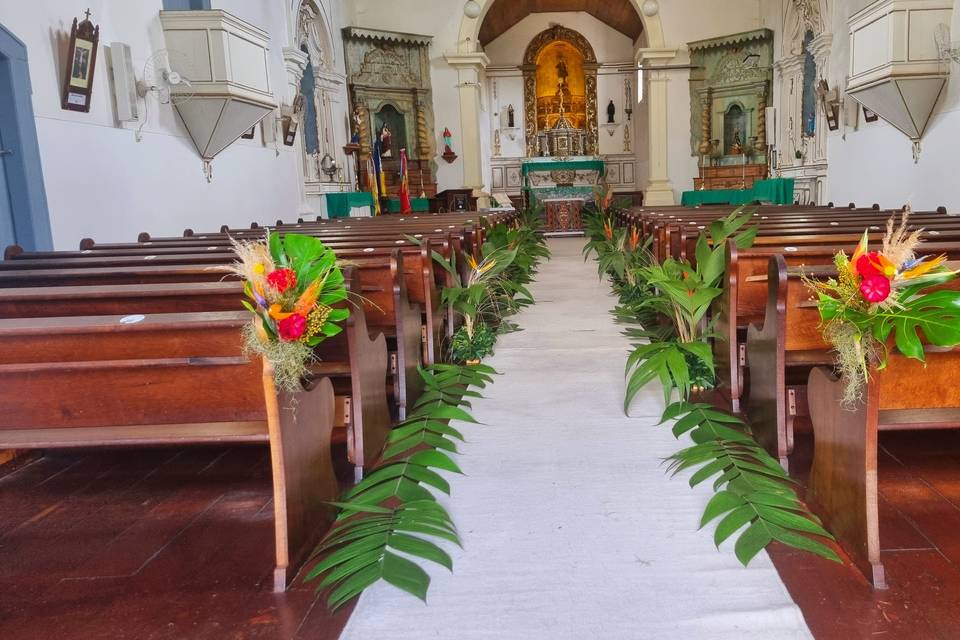 Igreja decor Botânica  e orgân