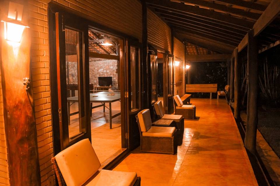 Interior salão multiuso