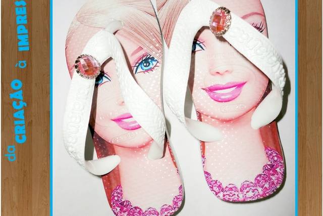 Chinelo havaiana personalizado