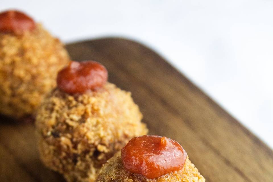 Croqueta de porco