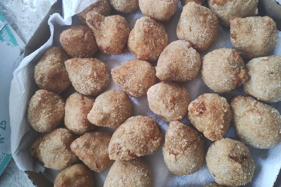 Coxinha de carne de jaca