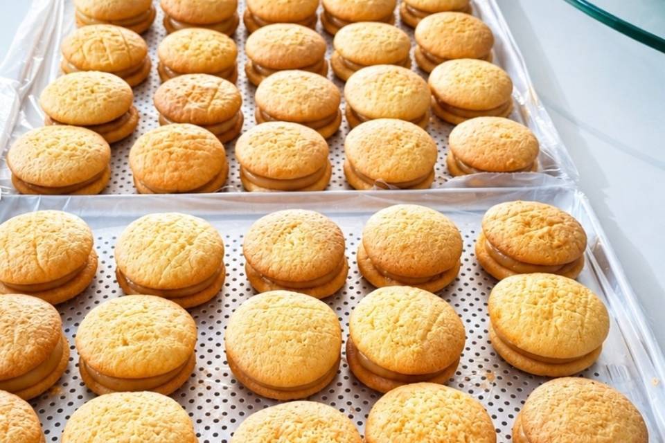 Cada bem-casado pesa 40g