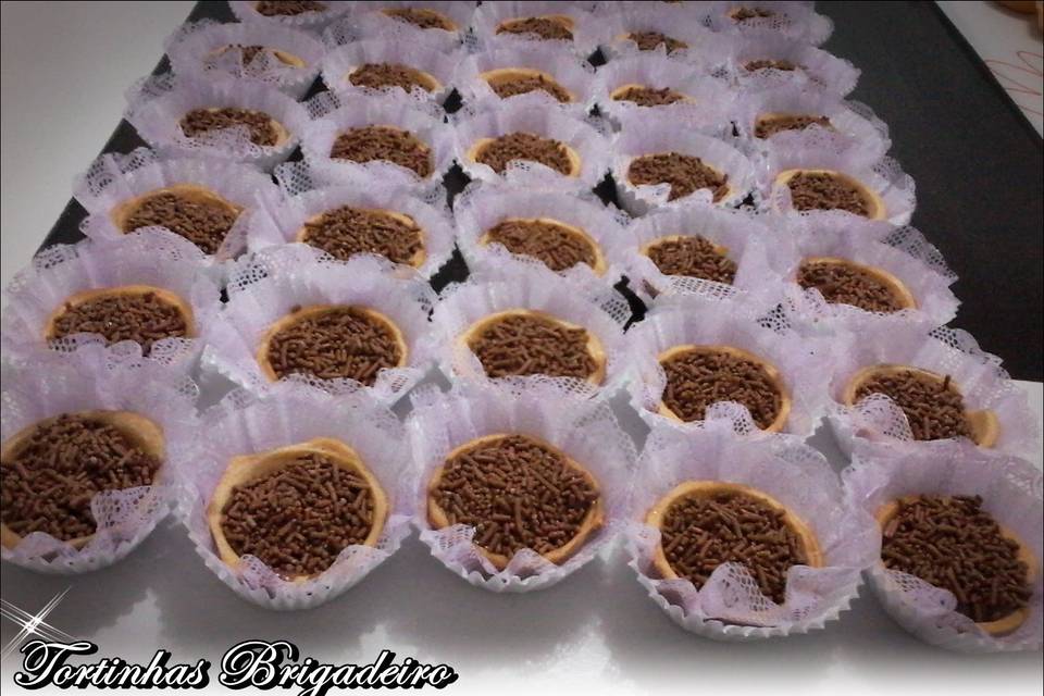 Tortinhas de Brigadeiro