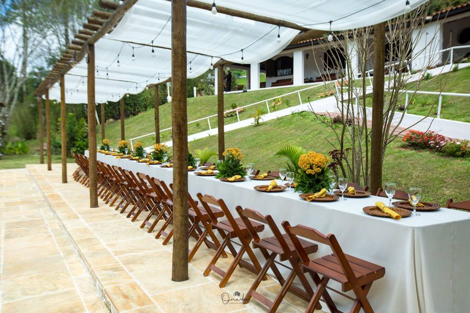 Mesa para convidados