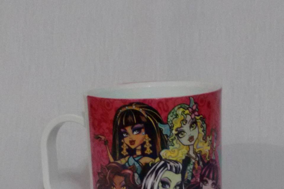 Caneca de cerâmica