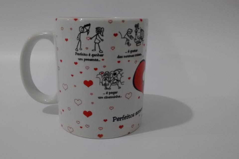 Caneca de cerâmica