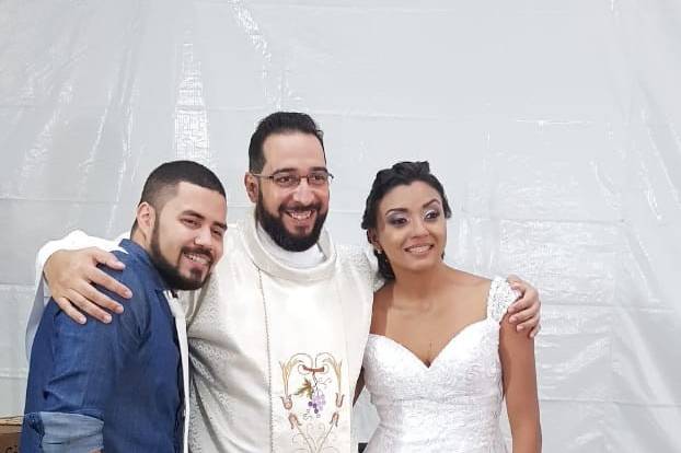 Foto com casal especial