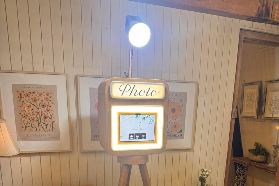 Totem retro em evento