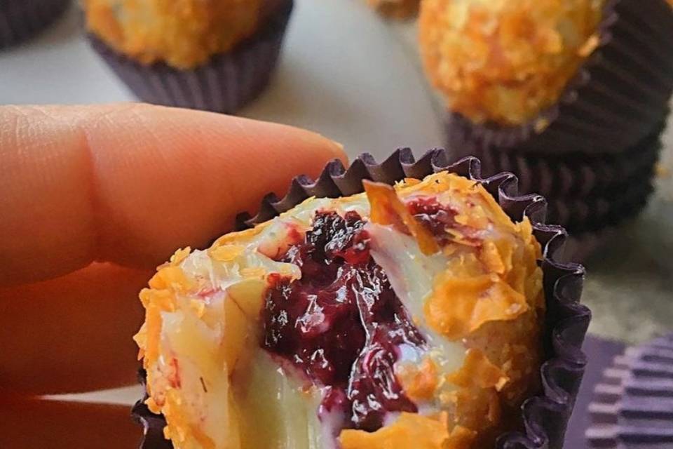 Brigadeiro Gorgonzola com amor