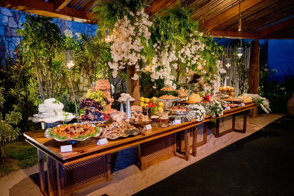 Area Buffet - Folhas Sagradas