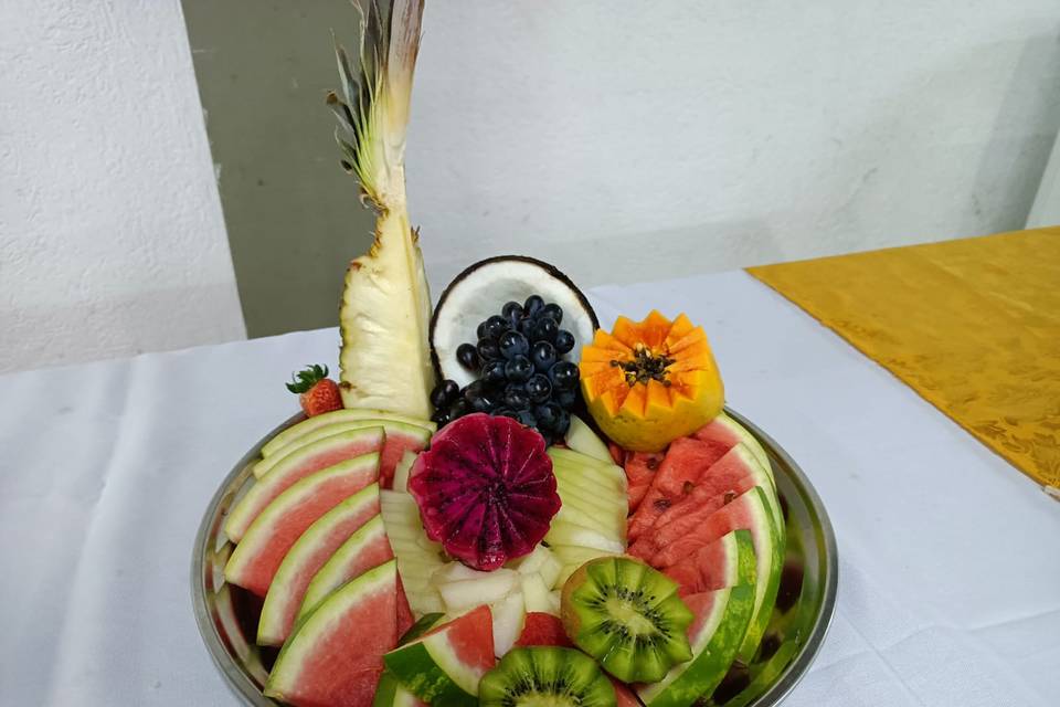 Frutas decoradas