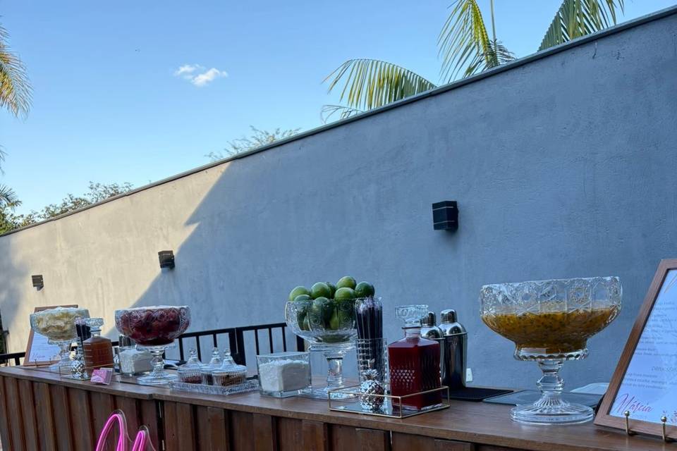 Bar decorado