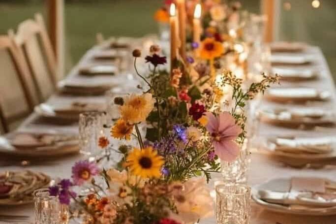 Decoração de mesa