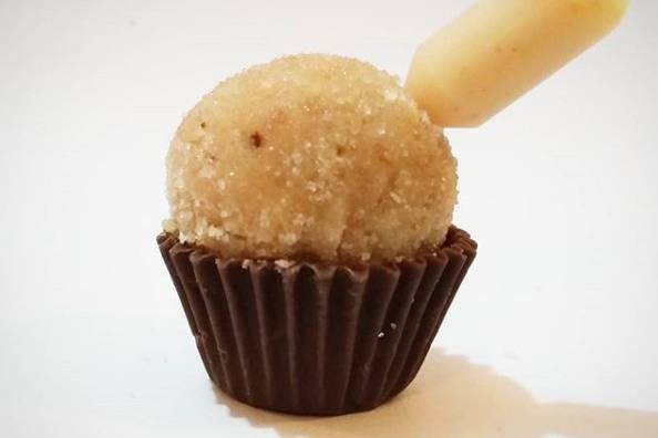 Paçoca com Batida de Amendoim