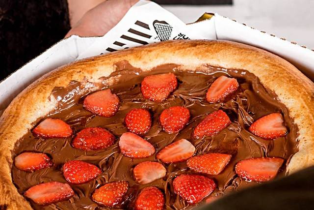 Nutella com morango