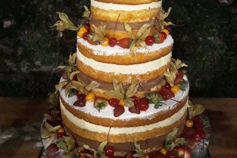 Naked cake