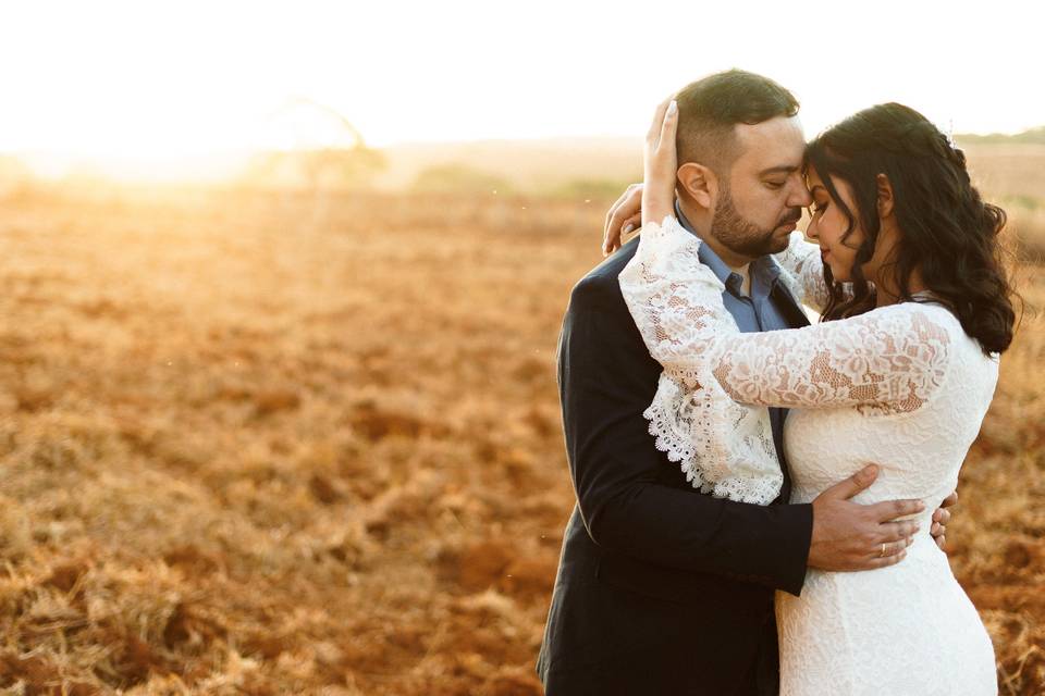 Pré-Wedding no pôr-do-sol