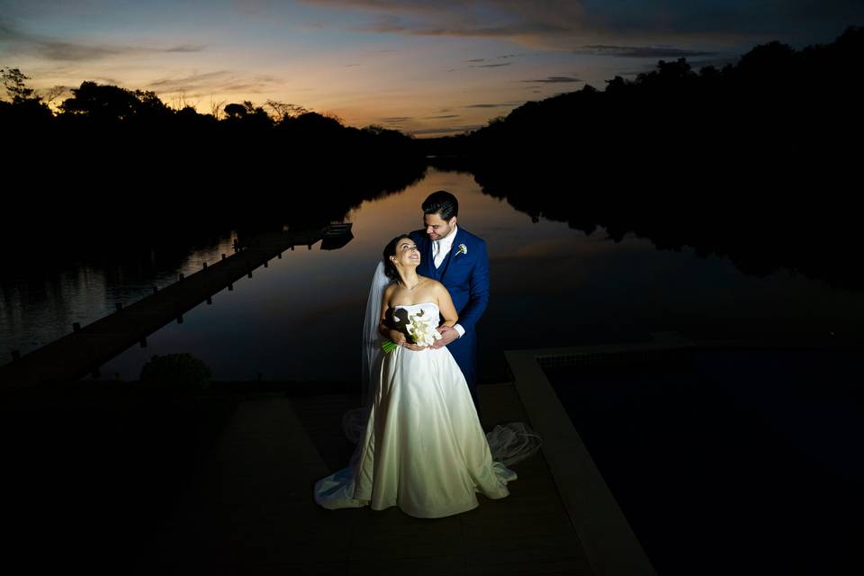 Ensaio de casal pós-casamento