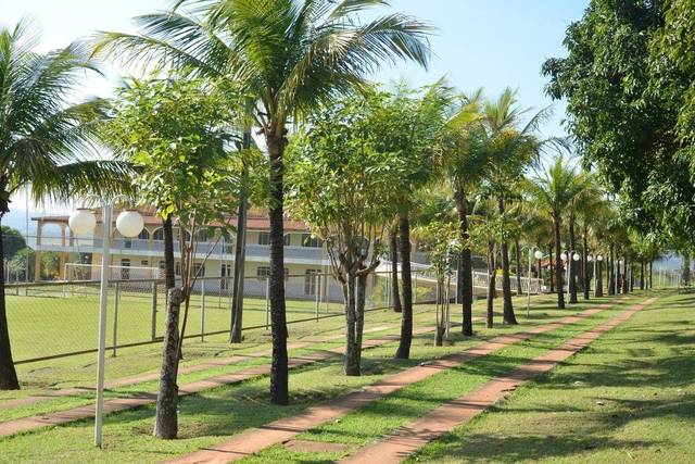 Entrada da chácara