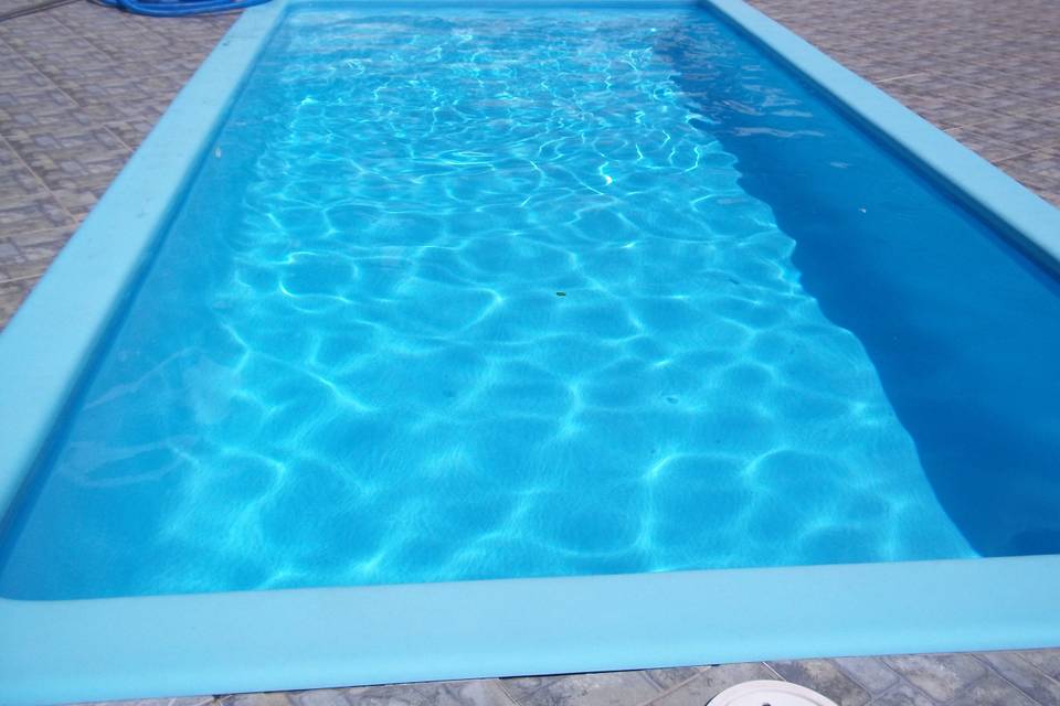 Piscina sempre limpa