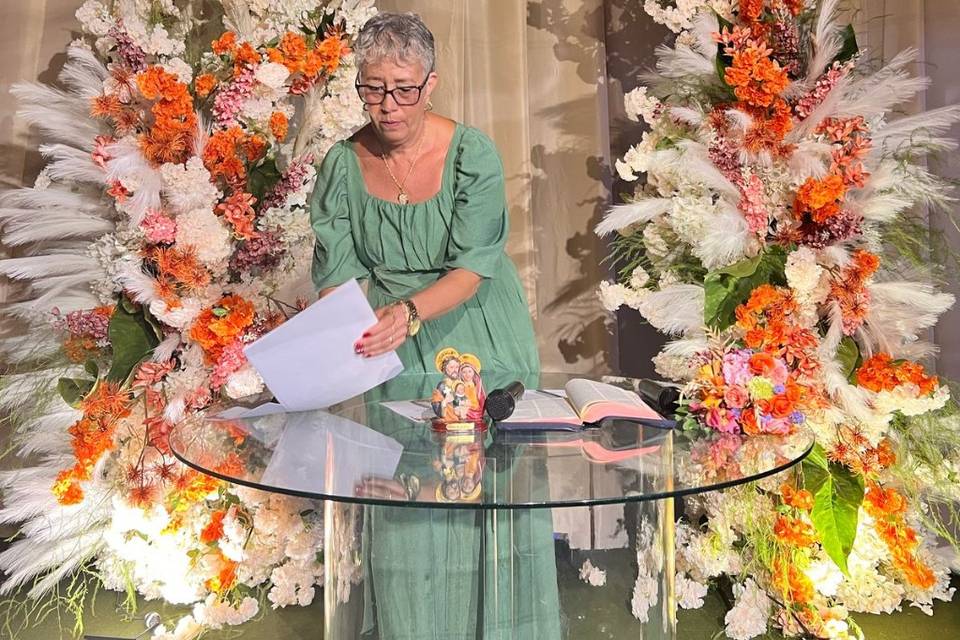 Preparando o altar