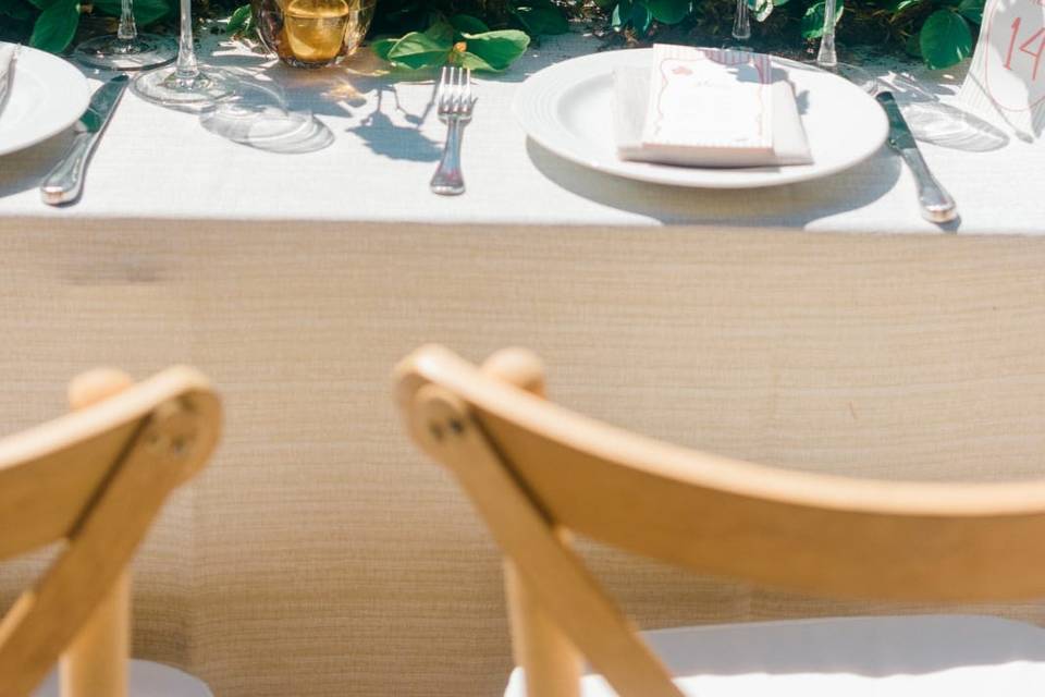 Mesa de conidados Manoella