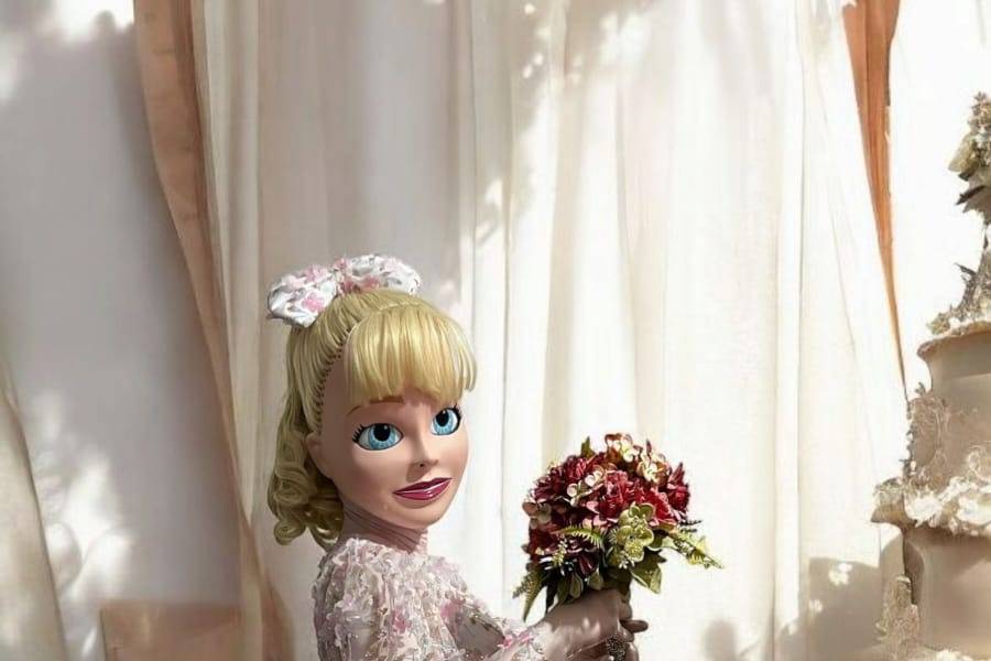Barbie noiva