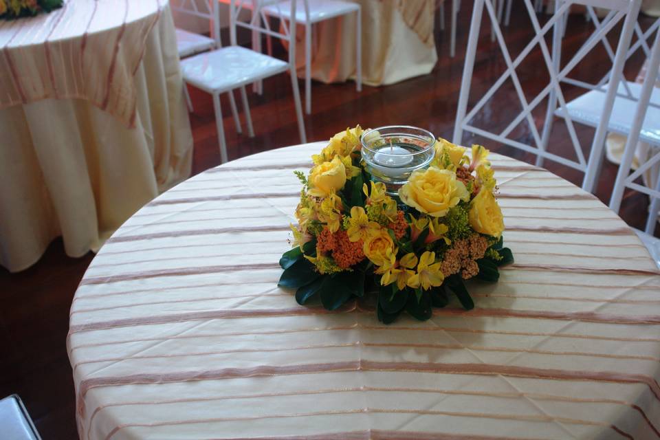 Decor Laranja e Amarelo