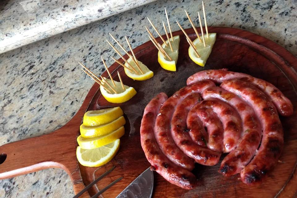 Linguiça artesanal