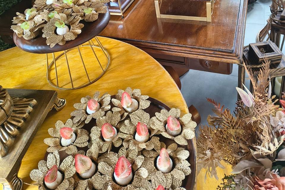 Mesa de doces finos