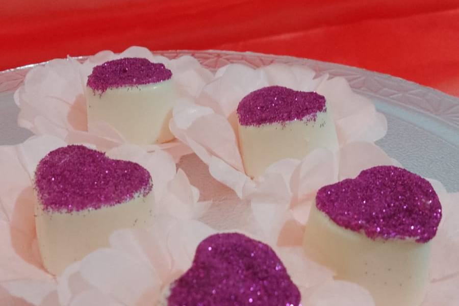 Coração com Glitter