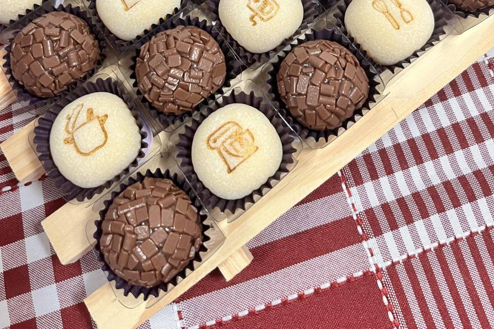 Brigadeiros personalizados