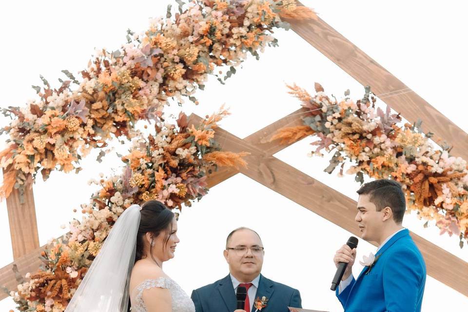 CASAMENTO FINAL DE TARDE