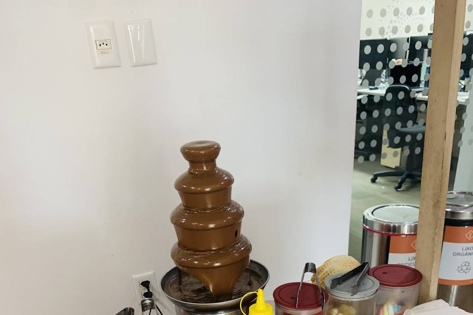 Cascata de chocolate