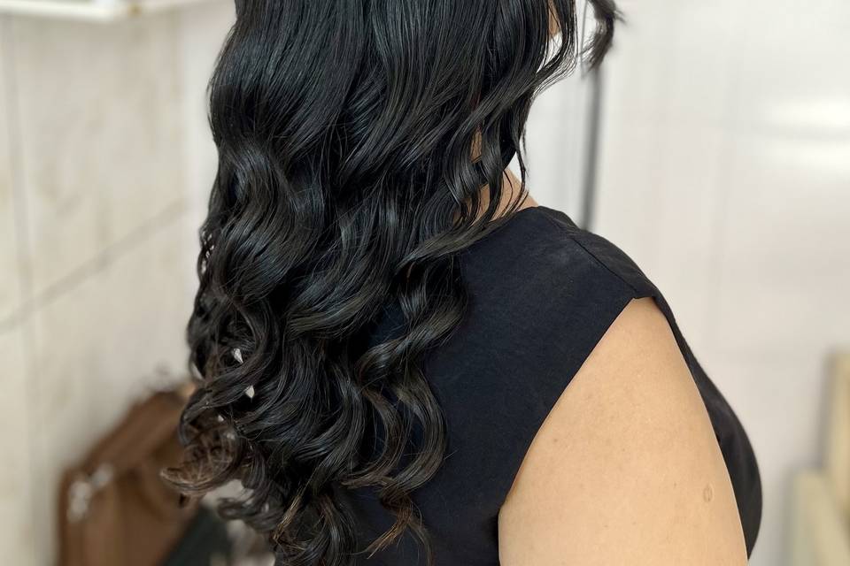Penteado profissional