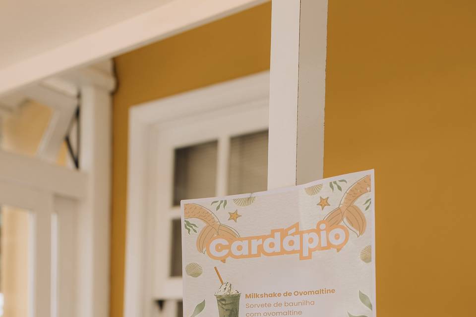 Cardápio