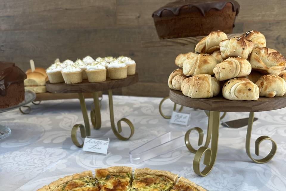 Quiche de alho poro
