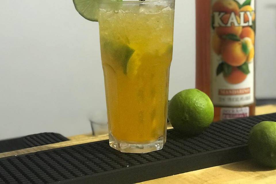Drink tangerina refrescante
