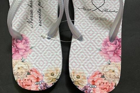 Chinelo floral 5