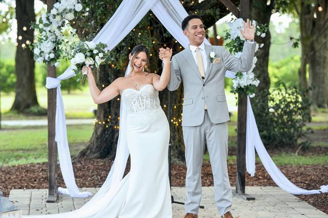 Mini casamento ao ar livre