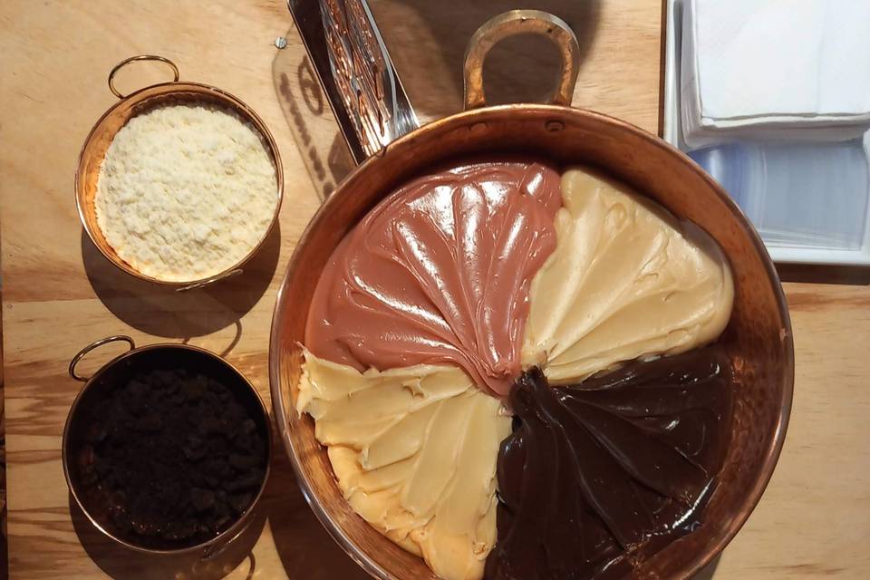 Brigadeiro no tacho