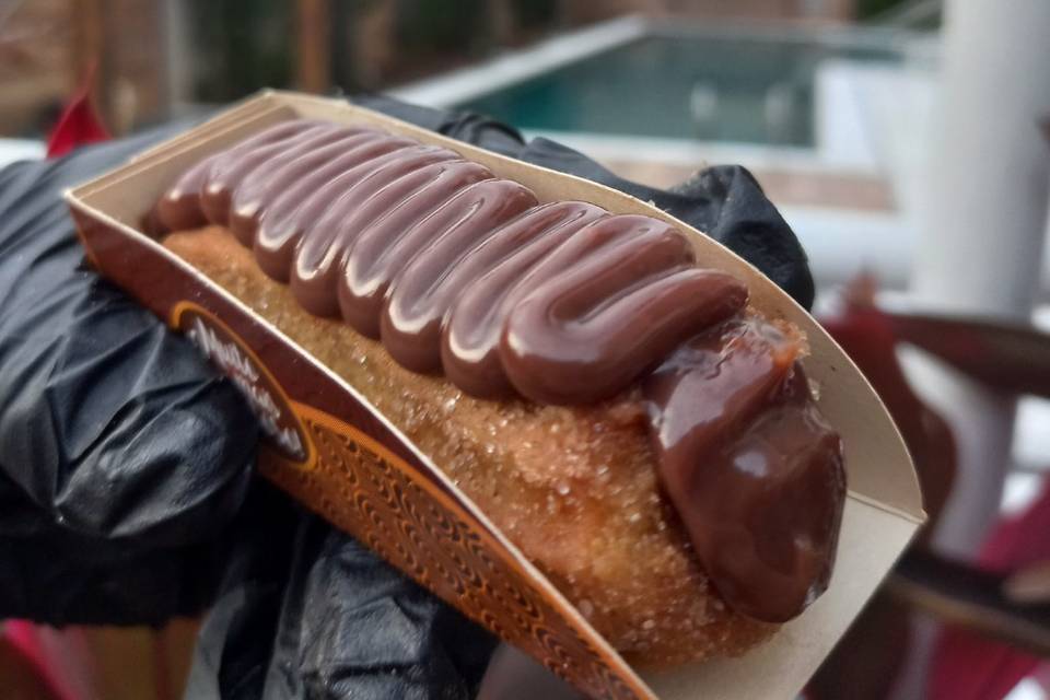 Churros de brigadeiro