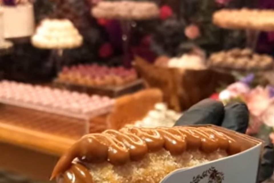 Mini churros gourmet