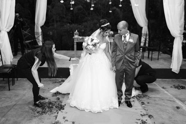 A ultima ajeitadinha no vestid