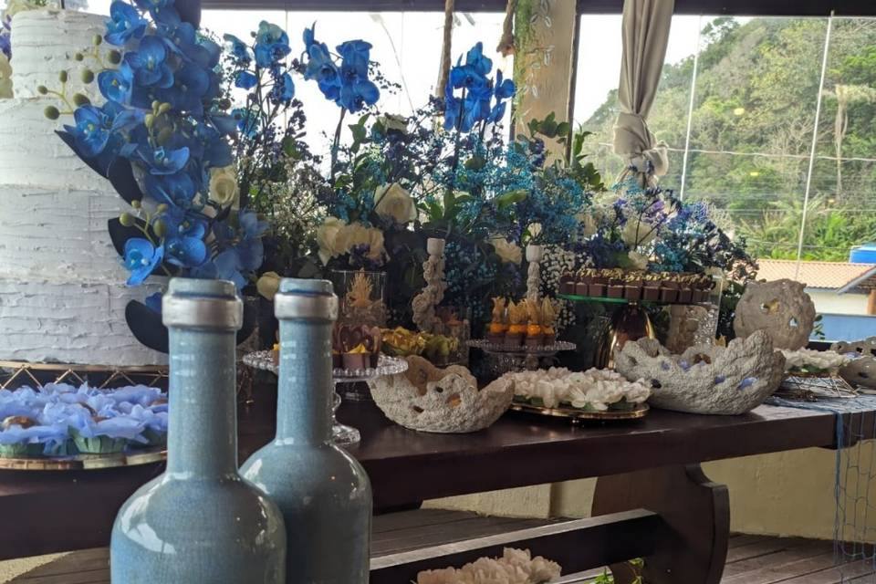 Todo azul!